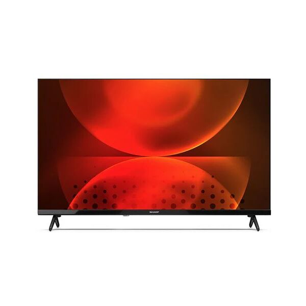 sharp 32fh2ea - 32 android tv led hd - audio dolby digital+ / dts hd - controllo vocale - chromecast - black - ita