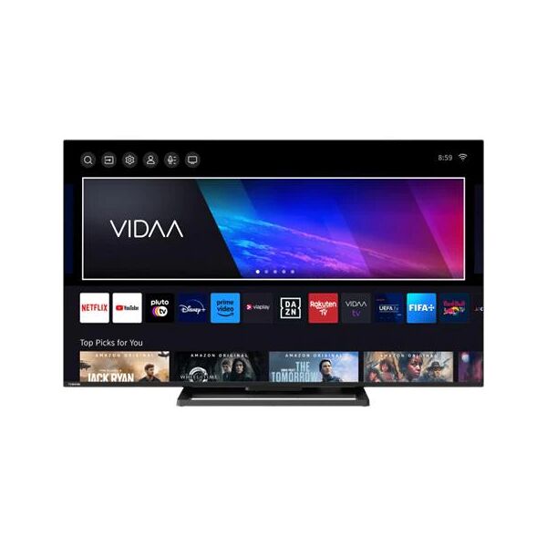 toshiba tv led ultra hd 4k 43 43uv3363da smart tv vidaa u