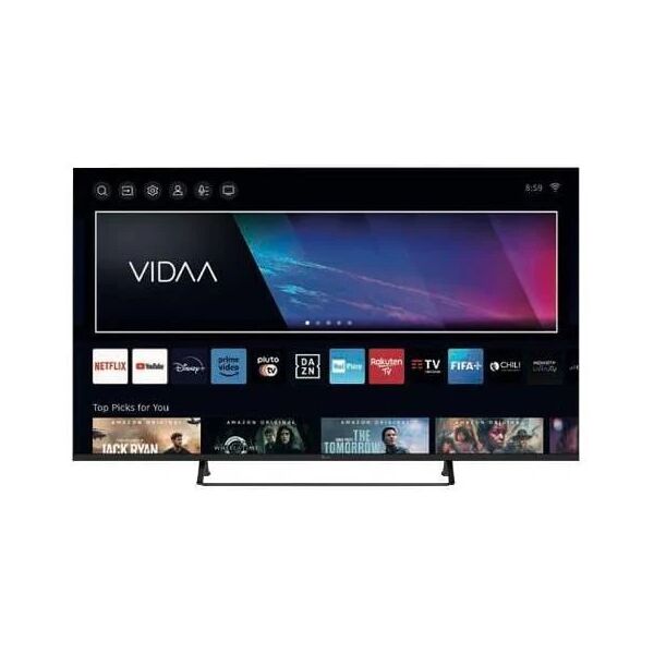 telesystem tv led ultra hd 4k 50 smv13 smart tv vidaa