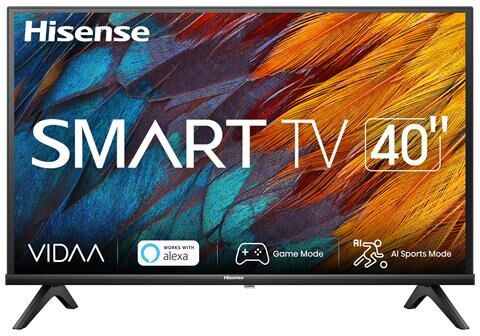 hisense tv 40 a4k smart tv vidaa u6