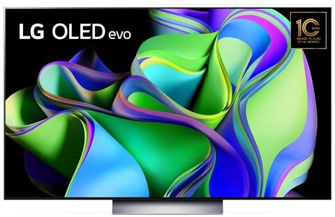 LG TV OLED evo Ultra HD 4K 55 OLED55C34LA Smart TV WebOS Dark Titan Silver 2023