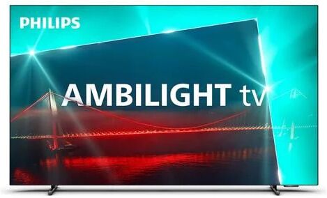 Philips TV OLED Ultra HD 4K 65 65OLED718/12 Google TV Ambilight