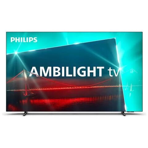 Philips TV OLED Ultra HD 4K 55 55OLED718/12 Google TV Ambilight