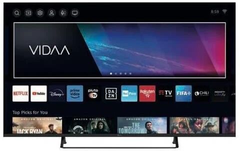 Telesystem TV LED Ultra HD 4K 50 SMV13 Smart TV VIDAA