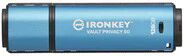 Kingston ironkey vault privacy 50 series pen drive 128gb crittografato usb-a 3.2 (gen. 1) blu