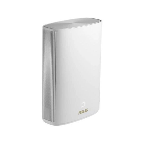 asus zenwifi xp4 ax1800 sistema ibrido powerline e mesh, 1 pezzo, connessione veloce wifi6, protezione internet per tutti i tuoi dispositivi integrata, facile ed intuitiva gestione tramite app, bianco