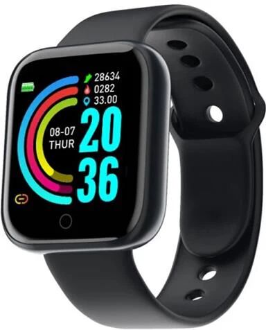 wokex orologi intelligenti uomo donna smart watch monitor per la pressione sanguigna orologi sportivi fitness bracciale (nero