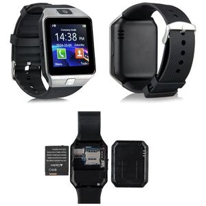 Takestop Smartwatch 6048 Display HD GSM / Bluetooth con Pedometro e Monitoraggio Sonno Nero - Italia