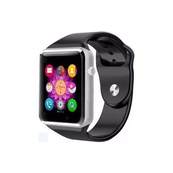 shopping in rete smartwatch a1 display 1.54' bluetooth con sim micro sd nero -europa