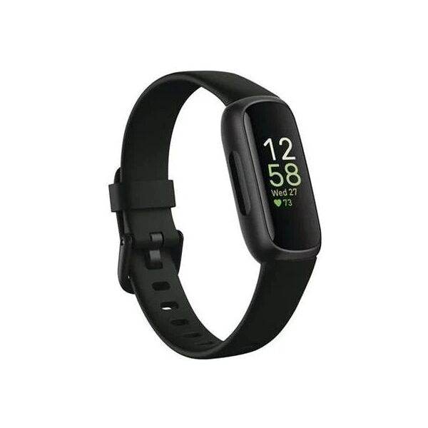 fitbit activity tracker inspire 3 impermeabile 5 atm bluetooth cardiofrequenzimetro colore nero europa