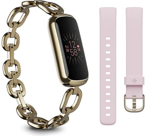 Fitbit Lusso Edizione Speciale Gorjana Soft Gold / Peony