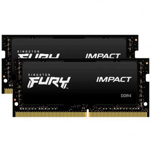 Kingston fury impact kit memoria ram 2x32gb tot 64gb 2.666mhz tipologia so-dimm tecnologia ddr4 cas 16