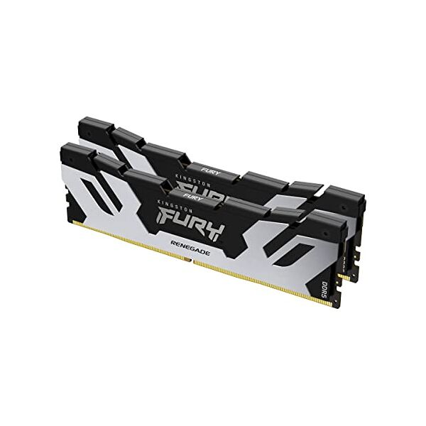 kingston fury renegade kit memoria ram 2x16 gb 32 gb totali 7200 mhz tecnologia ddr5 tipologia dimm 288-pin bianco nero