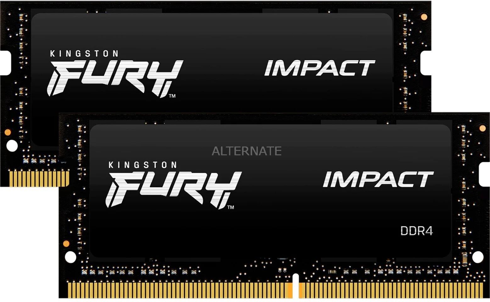 Kingston fury impact memoria ram 64gb 3200mhz ddr4 cl20 sodimm (kit of 2)