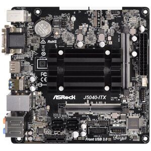 ASRock J5040-itx 2 ddr4 so-dimm 4 sata3 1 pcie 2.0 x1 1 m.2 key