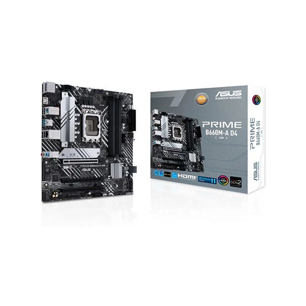 asus prime b660m-a d4-csm intel b660 lga 1700 micro atx