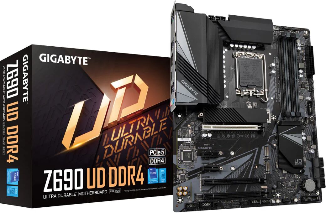 gigabyte z690 ud ddr4 (rev. 1.0) intel z690 lga 1700 atx