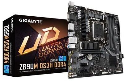 gigabyte z690m ds3h ddr4 rev. 1.0 scheda madre intel lga 1700 ddr4-sdram 128 gb dimm micro atx