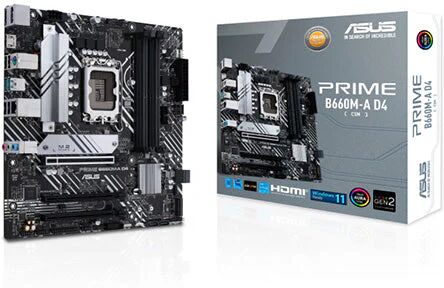 Asus prime b660m-a d4-csm intel b660 lga 1700 micro atx