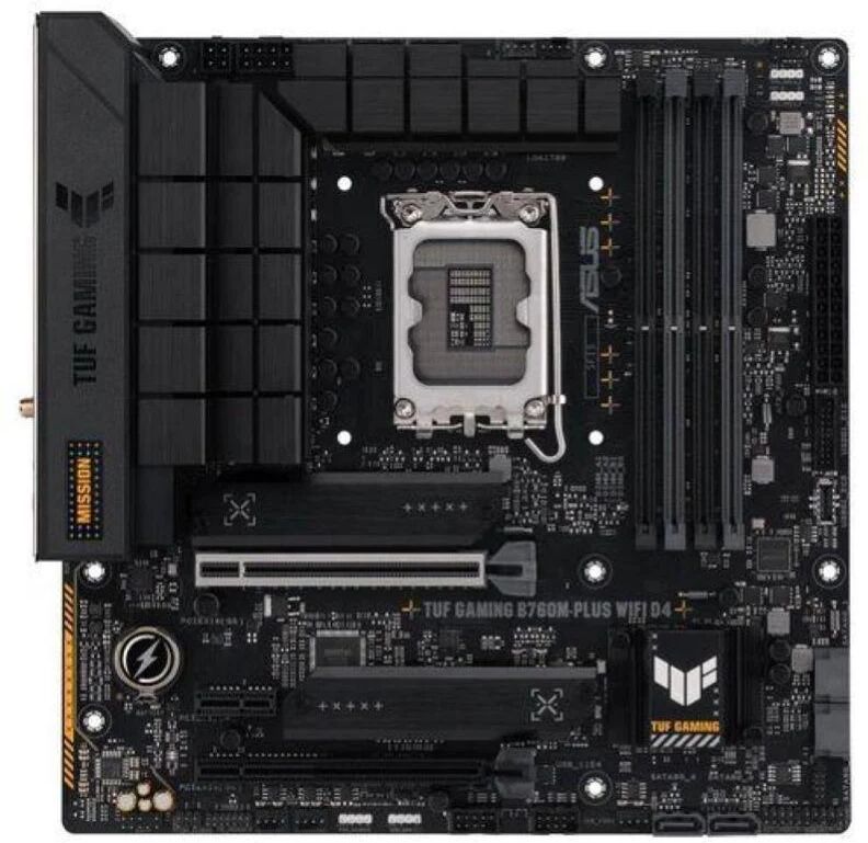 Asus tuf gaming b760m-plus wifi d4 intel b760 lga 1700 micro atx