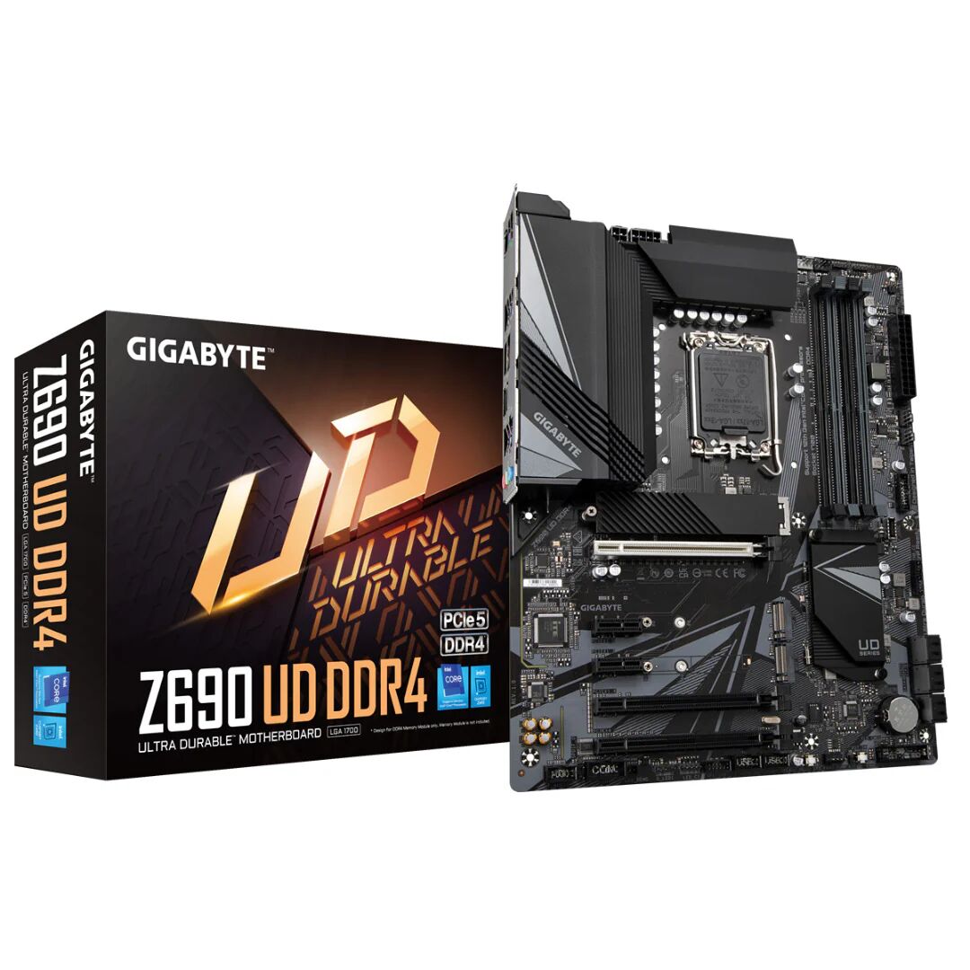 Gigabyte z690 ud ddr4 (rev. 1.0) intel z690 lga 1700 atx