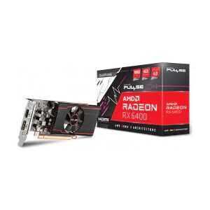 Sapphire radeon pulse rx 6400 gaming 4gb gddr6 hdmi dp lp lite pci express 4.0