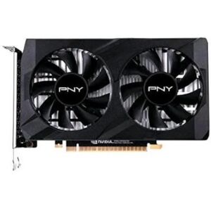 PNY vcg16504d6dfxpb1 gtx 1650 scheda grafica nvidia 4gb gddr6 dual fan 128 bit 12 gbit/s pci express 3.0 hdmi displayport dvi-d versione directx 12.0 versione opengl 4.6 black