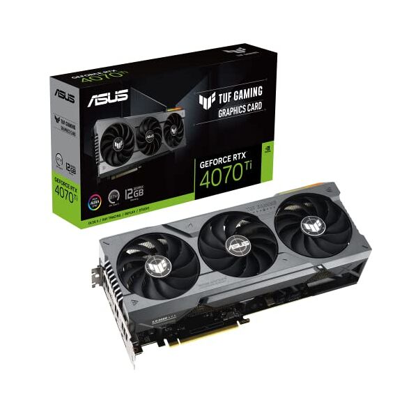 asus tuf gaming geforce rtx 4070 ti 12gb gddr6x pci ex 4.0 16x