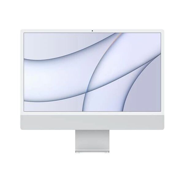 apple imac m 61 cm (24 ) 4480 x 2520 pixel 8 gb 512 gb ssd pc all-in-one macos big sur wi-fi 6 (802.11ax) argento