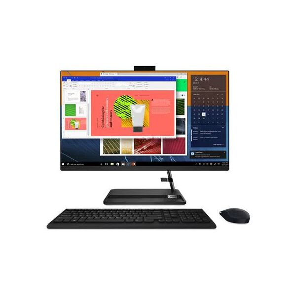 lenovo all-in-one ideacentre 3 27alc6 27 full hd amdryzen 5 5500u hexa core 2.1 ghz ram 8gb ssd 512 gb dvd±rw 2xusb 3.2 windows 11 home