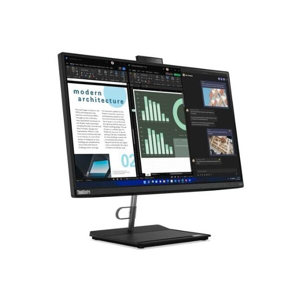 lenovo all-in-one thinkcentre neo 30a monitor 23.8 full hd intel core i5-13420h octa core ram 16 gb ssd 512gb dvd±rw 2x usb 3.2 windows 11 pro