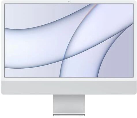 apple imac m 61 cm (24 ) 4480 x 2520 pixel 8 gb 256 gb ssd pc all-in-one macos big sur wi-fi 6 (802.11ax) argento