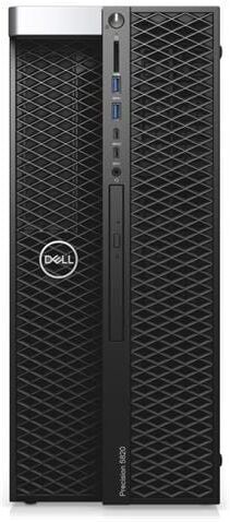 Dell Pc Desktop Precision T5820 Intel Xeon W-2235 Hexa Core 3.8 GHz Ram 32GB SSD 512GB DVD±RW 8xUSB 3.0 2xUSB 3.0 Windows 10 Pro