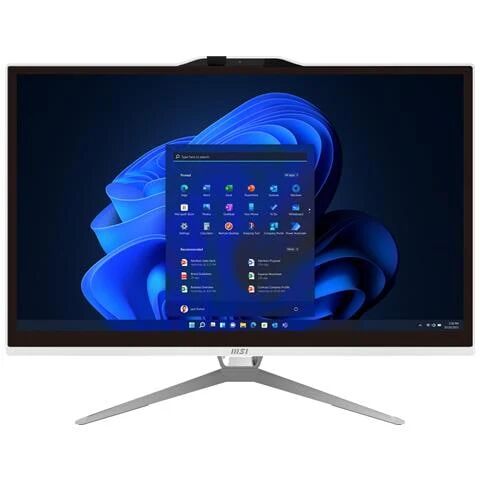 MSI All-In-One Pro AP222T 13M-005EU Monitor 21.5 Full HD Touch Screen Intel Core i5-13400 Deca Core 1.8 GHz Ram 8GB SSD 256 GB 3xUSB 3.2 Windows 11 Pro