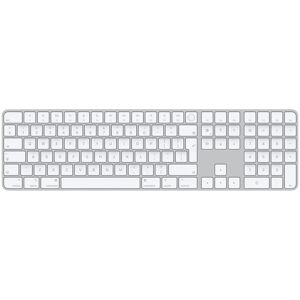 Apple magic keyboard tastiera wireless con touch id e tastierino numerico (per mac con chip ) inglese internazionale argento