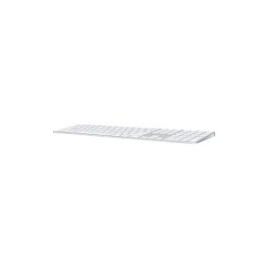 325133 Apple mk2c3lb/a magic keyboard tastiera wireless con touch id e tastierino numerico per mac con chip apple querty inglese usa white