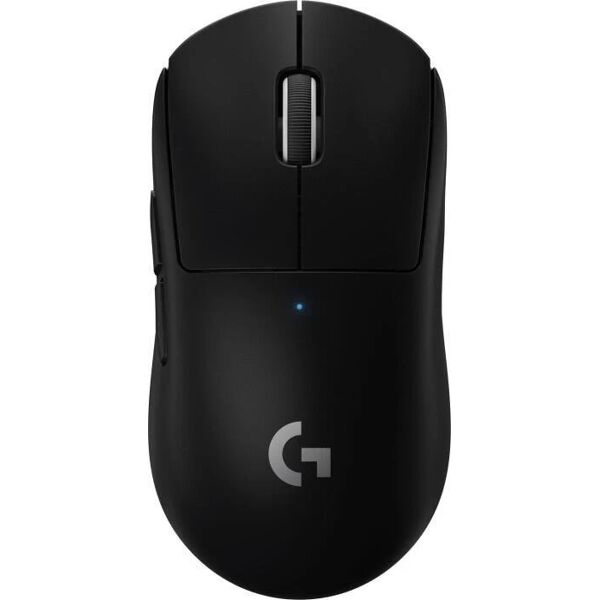 logitech pro x superlight wireless gaming mouse ottico 5 pulsanti senza fili lightspeed nero