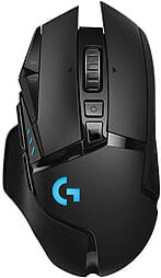 Logitech g g502 mouse rf wireless ottico 16000 dpi mano destra