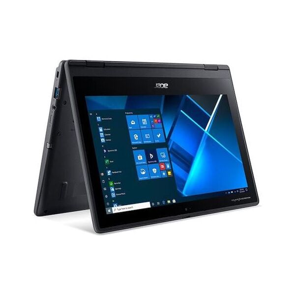 acer notebook 2 in 1 travelmate b3 tmb311r-31-c5sr monitor 11.6 hd touch screen intel celeron n4020 ram 4 gb emmc 64gb 2x usb 3.2 windows 10 pro education