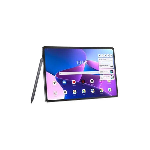 lenovo tab p12 pro grigio 12.6" 2k octa core ram 8gb memoria 256 gb +slot microsd wi-fi - 5g fotocamera 13mpx android - italia