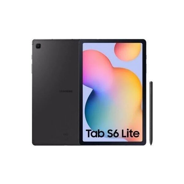 samsung galaxy tab s6 lite (2022) grigio 10.4" wuxga+ octa core ram 4gb memoria 64 gb +slot microsd wi-fi fotocamera 8mpx android - europa