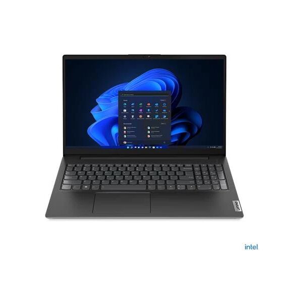 lenovo v v15 computer portatile 396 cm (15.6 ) full hd intel® core™ i3 i3-1215u 8 gb ddr4-sdram 256 gb ssd wi-fi 5 (802.11ac) nero