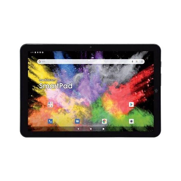 mediacom tablet smartpad iyo 10 nero 10.1" full hd octa core ram 3gb memoria 32 gb +slot microsd wi-fi - 4g fotocamera 5mpx android - italia