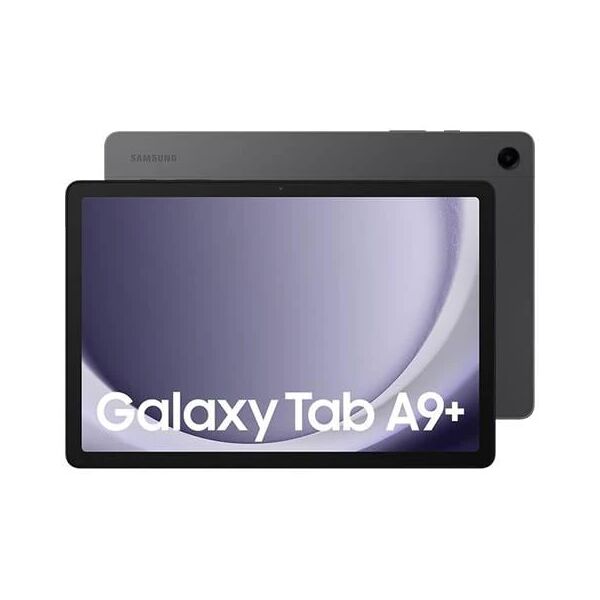 samsung galaxy tab a9+ 128 gb 8 gb ram display 11" lcd slot microsd wi-fi fotocamera 8mpx android 13 europa colore grafite