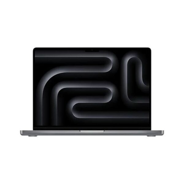 apple macbook pro monitor 14.2 m3 ram 8 gb ssd 512gb 2x thunderbolt 4 macos sonoma 2023 grigio siderale