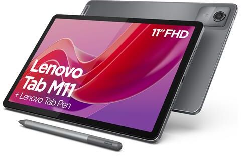 lenovo tablet tab m11 128 gb 8gb ram display 10.9" ips slot microsd wi-fi - 5g fotocamera 8mpx android 13 colore grigio