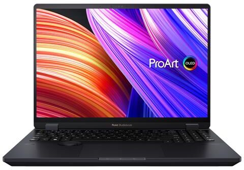 Asus Notebook ProArt Studiobook Pro 16 OLED (W7604) Monitor 16 3.2K Touch Screen Intel Core i9-13980HX Tetracosa Core Ram 32 GB SSD 2TB Nvidia RTX A3000 8GB 2x USB 3.2 Windows 11 Pro