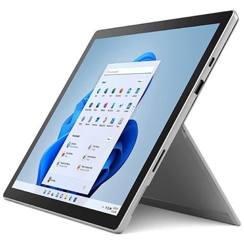 Microsoft Tablet Surface Pro 7+ Platino 12.3&quot; 2K Octa Core RAM 8GB Memoria 256 GB +Slot MicroSD Wi-Fi Fotocamera 8Mpx Windows - Europa