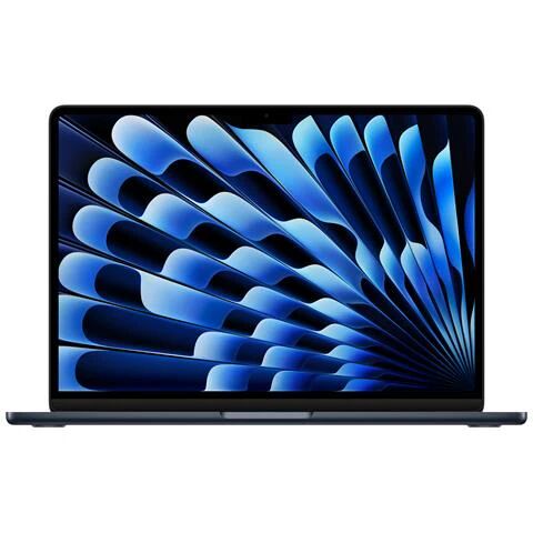 Apple MacBook Air 13'' M3 chip con core 8 CPU e core 10 GPU 16GB 512GB SSD Mezzanotte