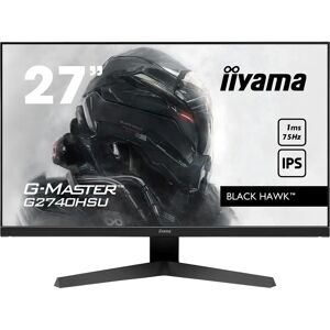 IIYAMA g-master g2740hsu 27 led full hd ips 75hz 250 cd/mq 1000:1 1ms hdmi displayport black hawk